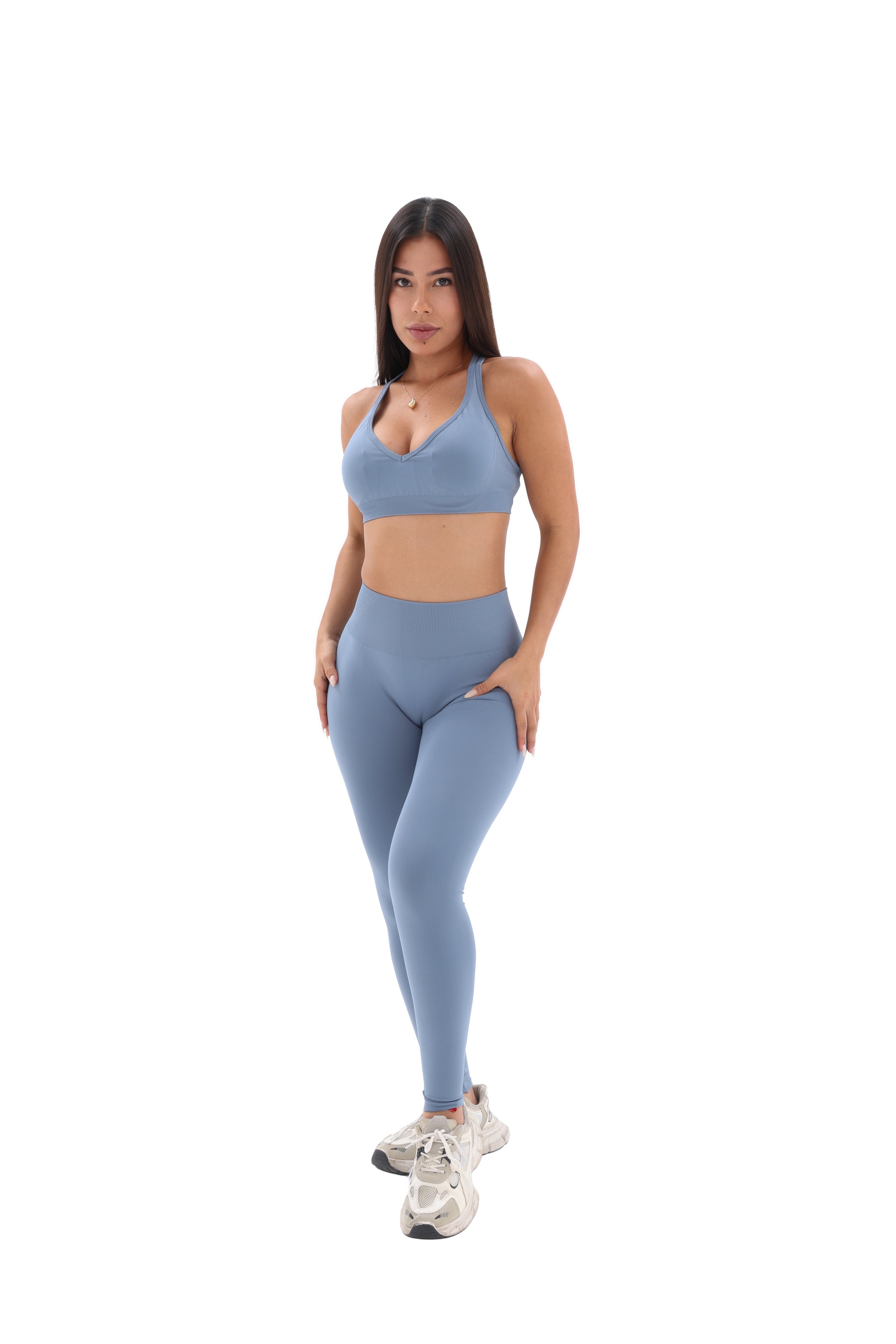 High-Performance Seamless Leggings with Booty Scrunch