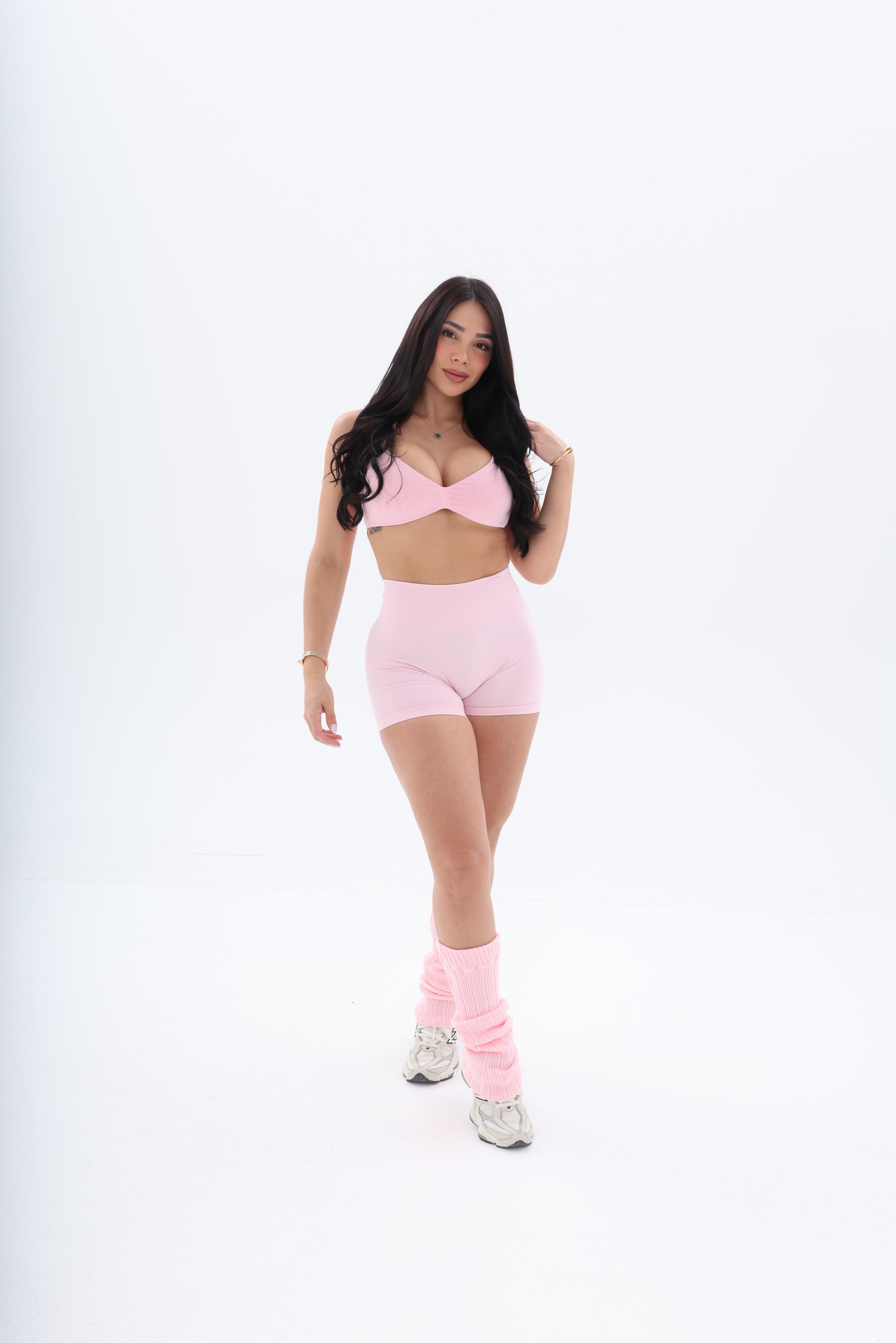 High-Performance Seamless Shorts with Booty Scrunch
