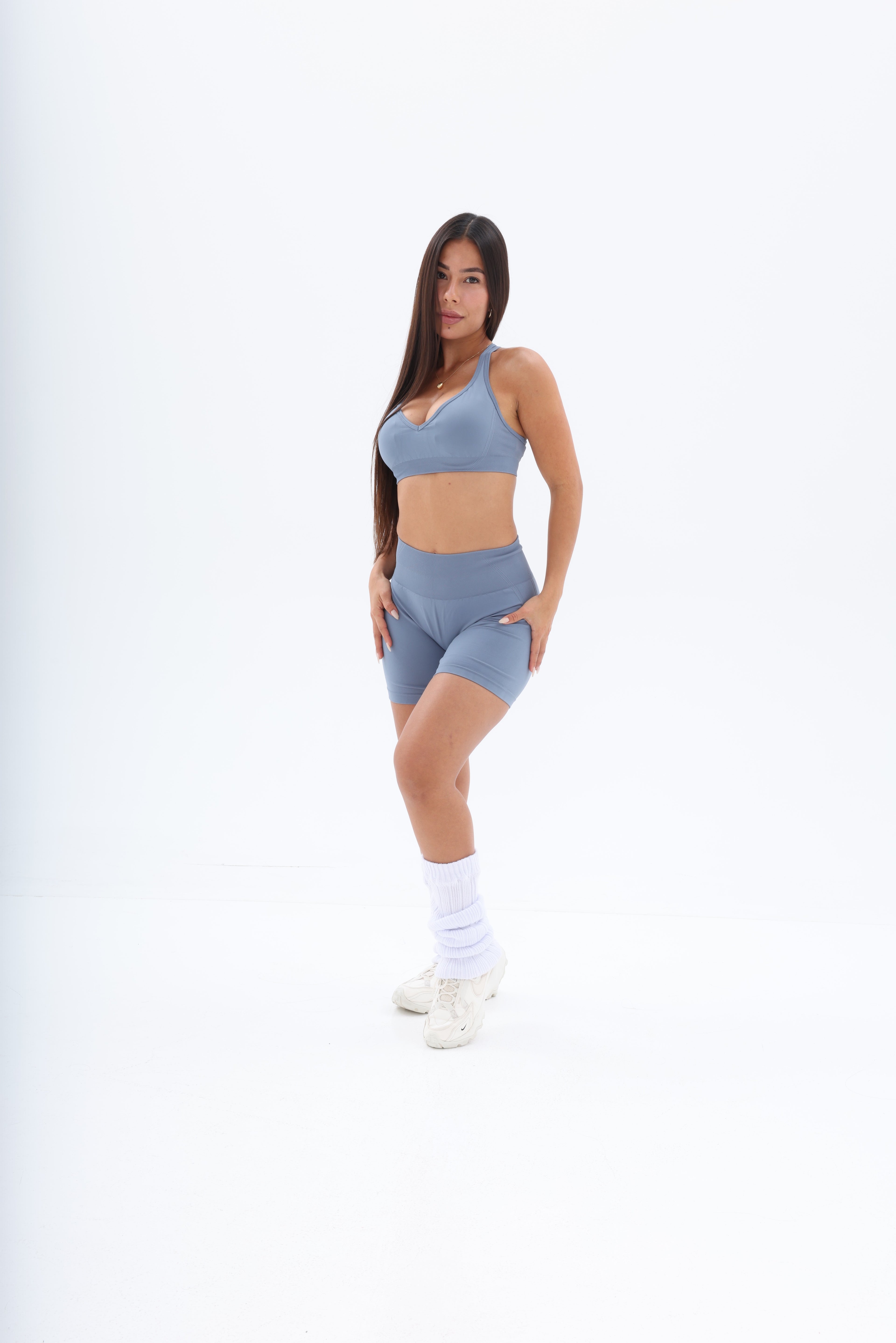 High-Performance Seamless Shorts with Booty Scrunch