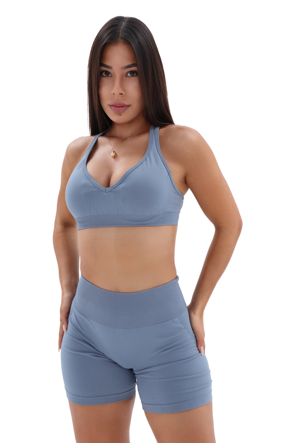 High-Performance Seamless Shorts with Booty Scrunch