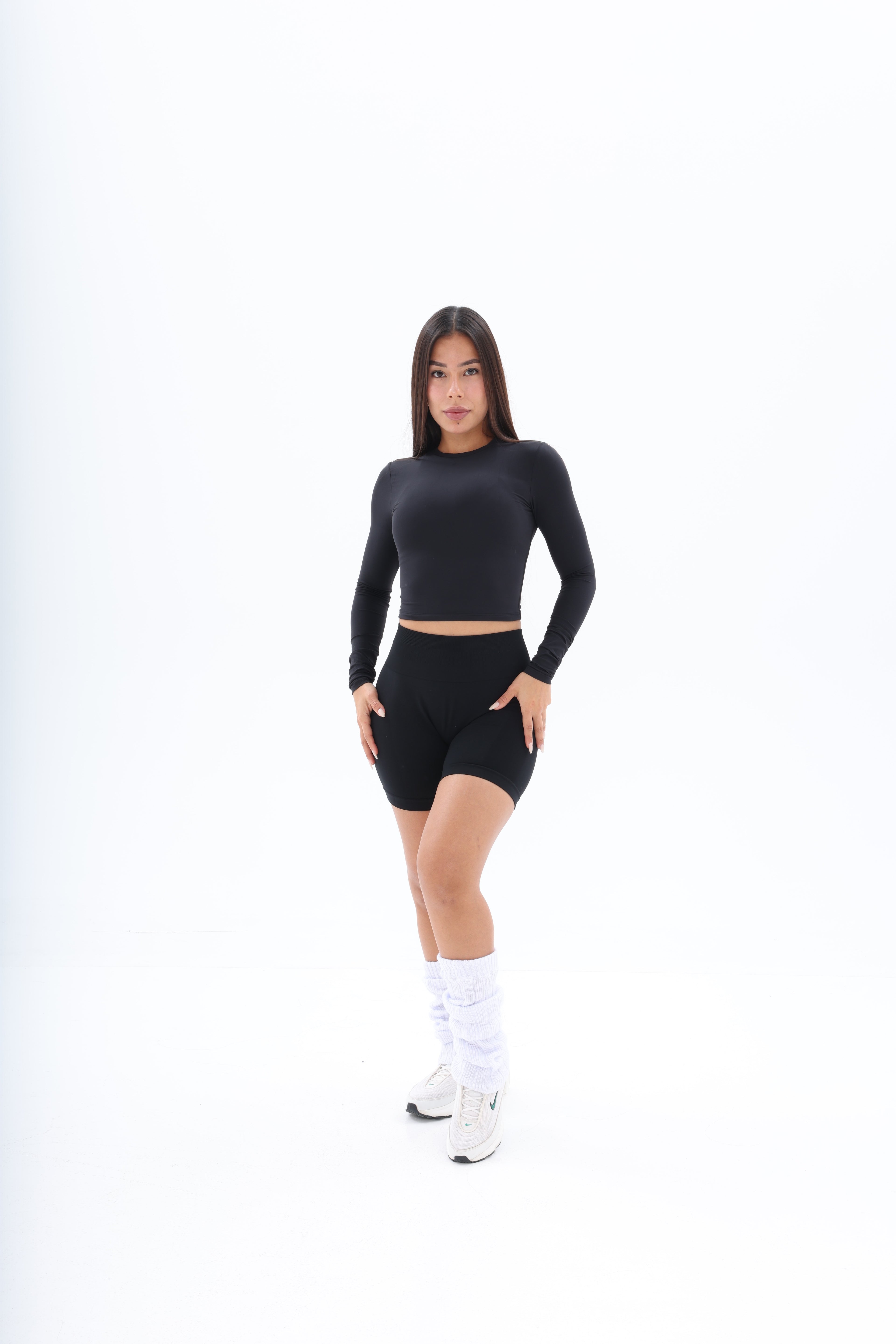 Long Sleeve Crop Top