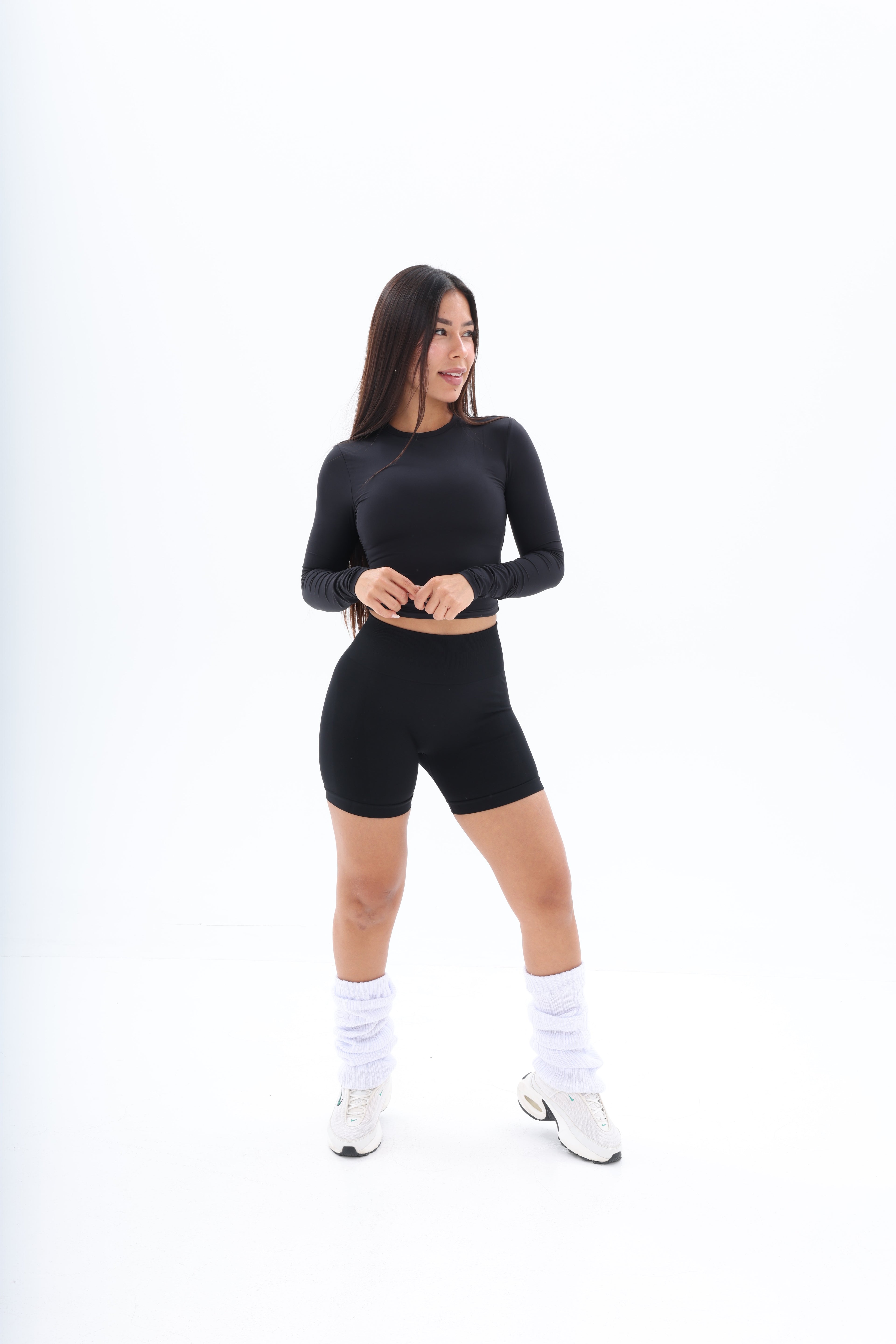 Long Sleeve Crop Top