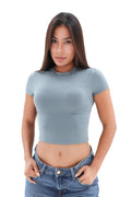 Short Sleeve Crop Top